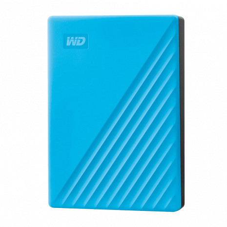Cietais disks External HDD|WESTERN DIGITAL|My Passport|4TB|USB 2.0|USB 3.0|USB 3.2|Colour Blue|WDBPKJ0040BBL-WESN WDBPKJ0040BBL-WESN