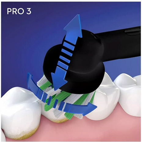 Zobu birste  Pro 3 3900N Black/Pink