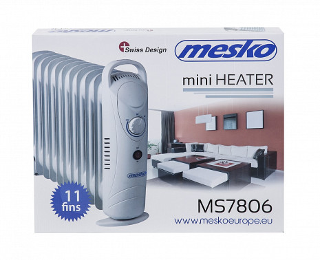 Eļļas radiators  MS 7806