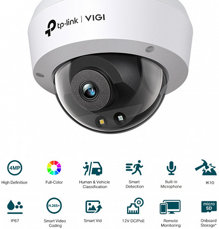 Ārtelpu IP kamera VIGI C240 VIGIC240(2.8MM)