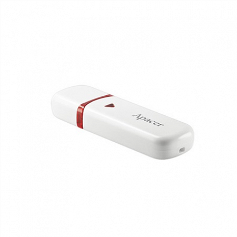 USB zibatmiņa APACER USB2.0 Flash Drive AH333 32GB White RP AP32GAH333W-1