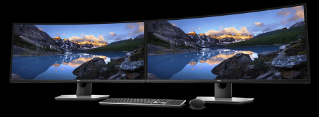 Monitors UltraSharp 38 Curved U3818DW 37.5 ", 3840 x 1600 pixels, 21:9, LED, IPS, 5 ms, 300 cd/m², Black 210-AMQB_5Y