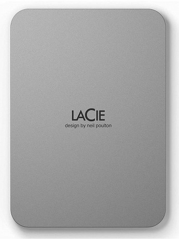 Cietais disks External HDD|LACIE|Mobile Drive|5TB|USB-C|Colour Silver|STLP5000400 STLP5000400