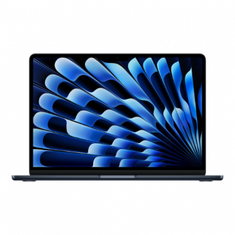 Ноутбук MacBook | Air | Midnight | 13 " | 2560 x 1664 pixels | Apple M4 | 16 GB | Solid-state drive capacity 256 GB | Apple M4 MW123ZE/A
