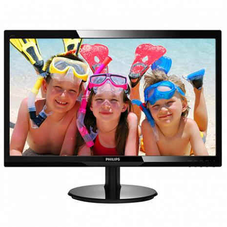 Monitors 24 ", Full HD, 1920 x 1080 pixels, 16:9, 1 ms, 250 cd/m², Black 246V5LDSB/00