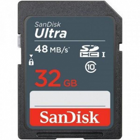 Карта памяти MEMORY SDHC 32GB UHS-I/SDSDUNR-032G-GN3IN SANDISK SDSDUNR-032G-GN3IN