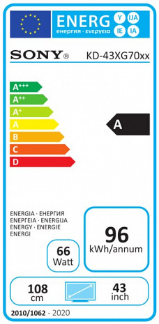 LED Televizors KD-43XG7096 KD43XG7096BAEP