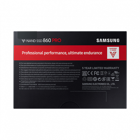 SSD disks 860 PRO 1TB MZ-76P1T0B/EU