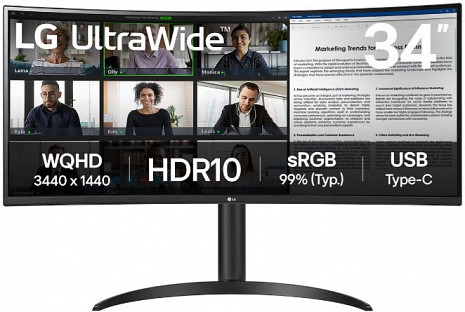 Monitors  34WR55QK-B.AEU