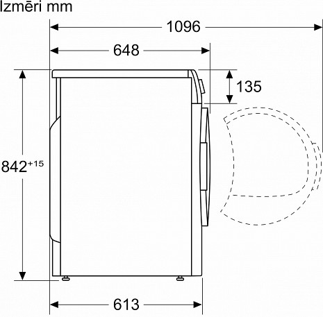 Veļas žāvētājs  WQG2450ISN
