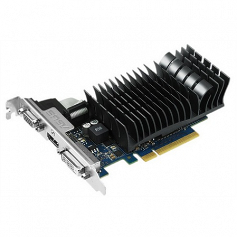 Grafiskā karte NVIDIA, 2 GB, GeForce GT 730, DDR3-SDRAM, PCI Express 2.0, Cooling type Passive GT730-SL-2GD3-BRK