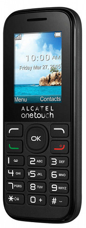 Mobilais tālrunis 1050D AL-1050D DS Black