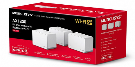 Mājas Wi-Fi tīkla sistēma (Mesh)  Halo H70X(3-pack)