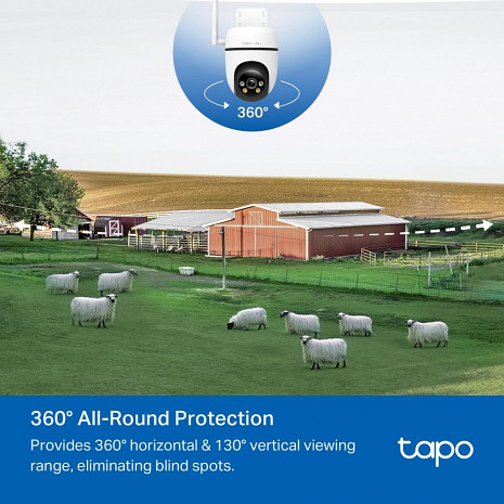 Ārtelpu IP kamera  TAPO C501GW