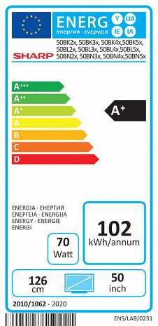 LED Televizors  50BL3EA