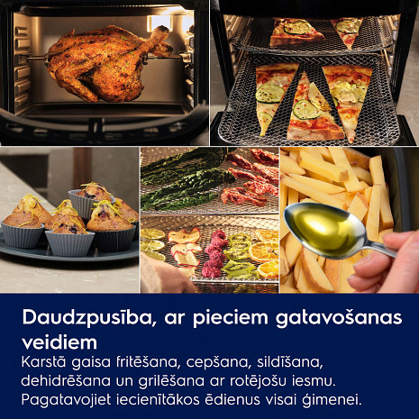 Karstā gaisa friteris  EAF12B