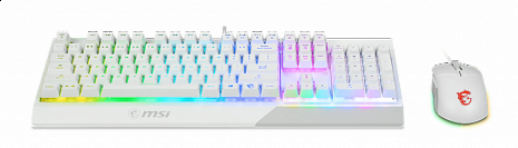 Klaviatūras un peles komplekts VIGOR GK30 COMBO VIGOR GK30 COMBO WHITE US