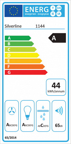 Вытяжка  1144 white glass