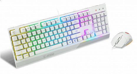 Klaviatūras un peles komplekts VIGOR GK30 COMBO VIGOR GK30 COMBO WHITE US