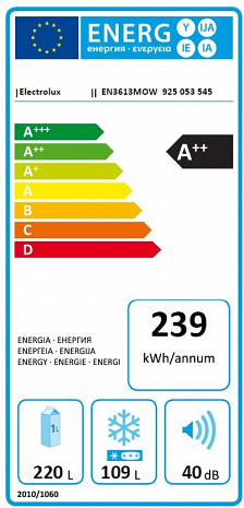 Ledusskapis  EN3613MOW