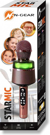 Bezvadu karaoke Bluetooth mikrofons Sing Mic Star STARMICS20LSP