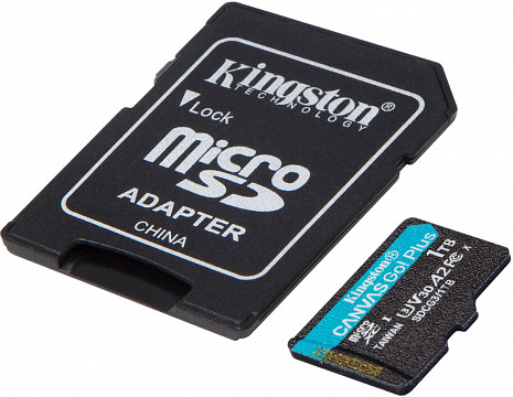 Карта памяти MEMORY MICRO SDXC 1TB UHS-I/SDCG3/1TB KINGSTON SDCG3/1TB