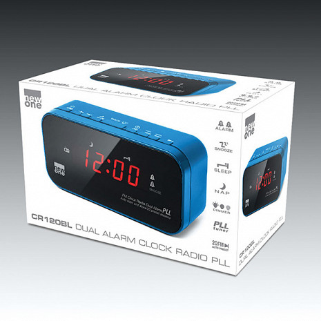 Радио будильник CR120BL CR120BL