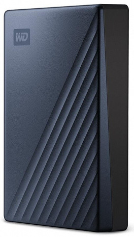 Cietais disks External HDD|WESTERN DIGITAL|My Passport Ultra|4TB|USB 3.0|Colour Blue|WDBFTM0040BBL-WESN WDBFTM0040BBL-WESN