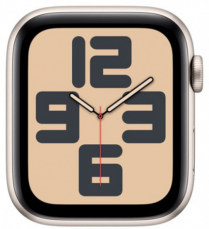 Viedpulkstenis Watch SE GPS + Cellular 44mm Starlight Aluminium Case with Starlight Sport Band - S/M MXGT3ET/A