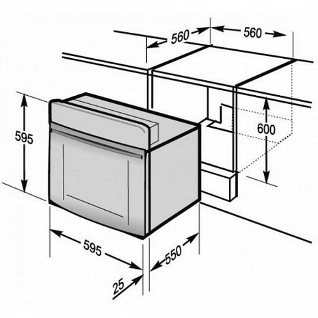 Духовка, духовой шкаф Quadrum BOEI68401