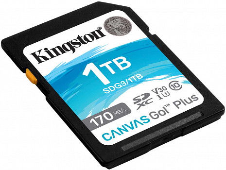 Карта памяти MEMORY SDXC 1TB UHS-I/SDG3/1TB KINGSTON SDG3/1TB