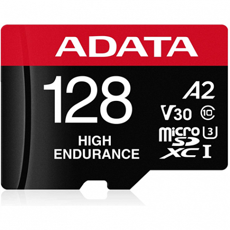Atmiņas karte ADATA AUSDX128GUI3V30SHA2-RA1 Memory Card 128 GB, MicroSDXC, Flash memory class 10, Adapter, 80 MB/s, 100 MB/s AUSDX128GUI3V30SHA2-RA1