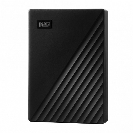 Cietais disks External HDD|WESTERN DIGITAL|My Passport|5TB|USB 2.0|USB 3.0|USB 3.2|Colour Black|WDBPKJ0050BBK-WESN WDBPKJ0050BBK-WESN