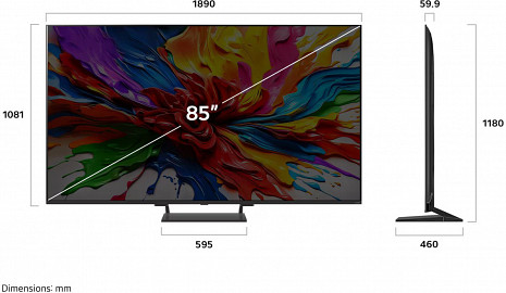 QNED Televizors  85QNED93A6A