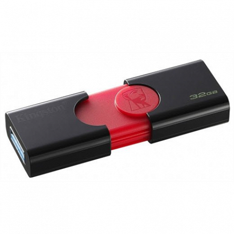 USB zibatmiņa DataTraveler 106 32 GB, USB 3.0, Black/Red DT106/32GB
