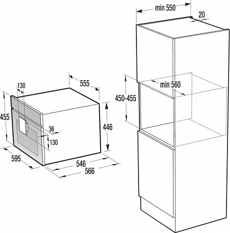 Mikroviļņu krāsns  BCM547ST