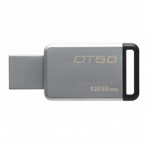 USB zibatmiņa DataTraveler 50 128 GB, USB 3.0, Metal/Black DT50/128GB