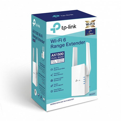 Wi-Fi Bezvadu tīkla pārklājuma paplašinātājs  RE505X