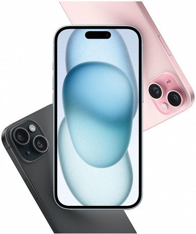 Смартфон IPHONE 15 MTP43HX/A