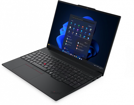 Portatīvais dators Lenovo ThinkPad E16 G3 Intel | Black | 16 " | IPS | WUXGA | 1920 x 1200 pixels | Anti-glare | Intel Core Ultra 5 | 226V | 16 GB | Soldered LPDDR5X | Solid-state drive capacity 512 GB | Intel Arc Graphics 130V | Windows 11 Pro | 802.11ax | Bluetooth 22AY0077MH