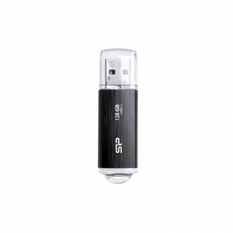 USB zibatmiņa Silicon Power USB 3.1 Flash Drive Blaze B02 128 GB, USB 3.2 Gen 1/USB 3.1 Gen 1/USB 3.0/USB 2.0, Black SP128GBUF3B02V1K