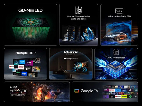 QLED Televizors  85Q6C