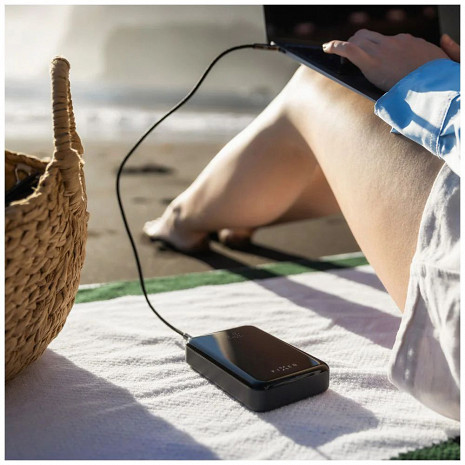 Ārējais akumulators (power bank)  FIXZENP-20-BK