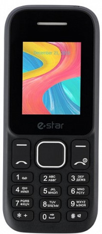 Mobilais tālrunis A18 eSTAR-A18 DS black