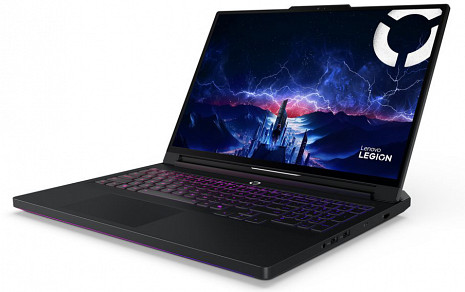 Portatīvais dators Lenovo Legion Pro 7 16IAX10H | Eclipse Black | 16 " | OLED | WQXGA | 2560 x 1600 pixels | Glossy | Intel Core Ultra 9 | 290HX | 32 (2x16GB) GB | CSODIMM DDR5 | Solid-state drive capacity 1000 GB | NVIDIA GeForce RTX 5070 Ti | GDDR7 | 12 GB 83F500PNNT
