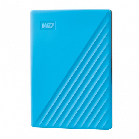 Cietais disks External HDD|WESTERN DIGITAL|My Passport|2TB|USB 2.0|USB 3.0|USB 3.2|Colour Blue|WDBYVG0020BBL-WESN WDBYVG0020BBL-WESN