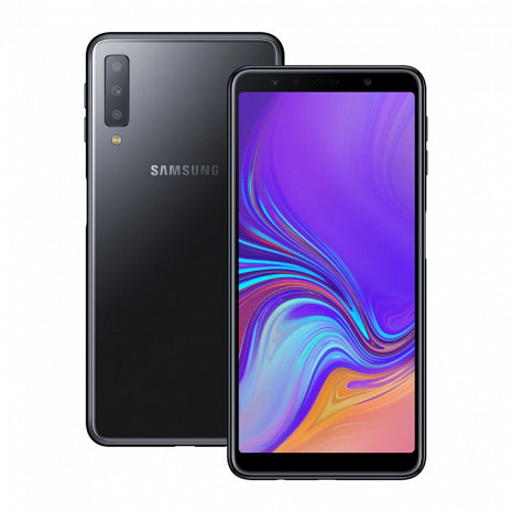 Смартфон Galaxy A7 SM-A750 Black//