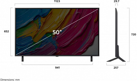 QNED Televizors  50QNED80A3A