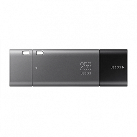 USB zibatmiņa Samsung DUO Plus MUF-256DB/APC 256 GB, USB 3.1, Grey/Black MUF-256DB/APC