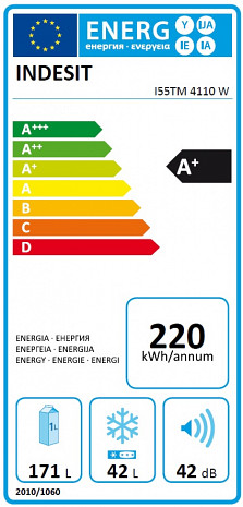 Ledusskapis  I55TM 4110 W